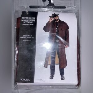 Cowboy Duster Coat - Brown
